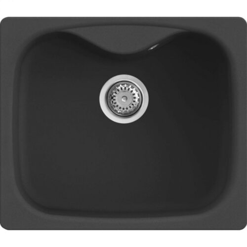 Elleci Fox 200 G40 Nero Gránit mosogatótálca (LGF20040)Munkalapra szerelhető