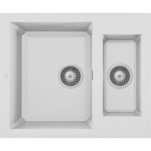 Elleci Easy 150 G68 Bianco Gránit mosogatótálca (LGY15068)Munkalapra szerelhető