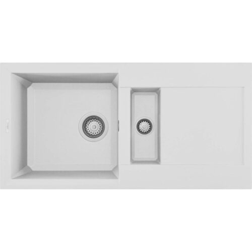 Elleci Easy 425 G68 Bianco Gránit mosogatótálca (LGY42568)Munkalapra szerelhető