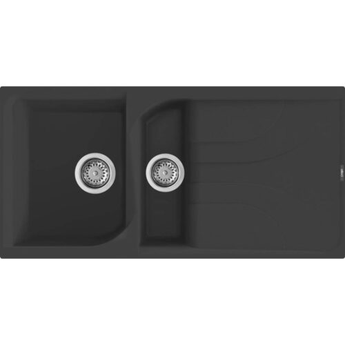 Elleci Ego 475 G40 Nero Gránit mosogatótálca (LGE47540)Munkalapra szerelhető