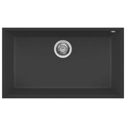 Elleci Quadra 130 G40 Nero Gránit mosogatótálca