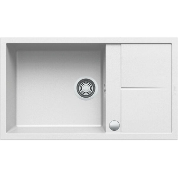 Elleci Unico 410 AUTOMATA K96 White Kerámia mosogatótálca (LKU41096AUT) Munkalapra szerelhető
