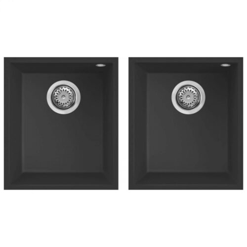 Elleci Quadra 200 G40 Nero Gránit mosogatótálca