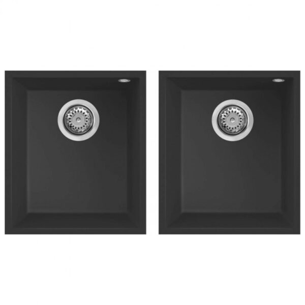 Elleci Quadra 200 G40 Nero Gránit mosogatótálca
