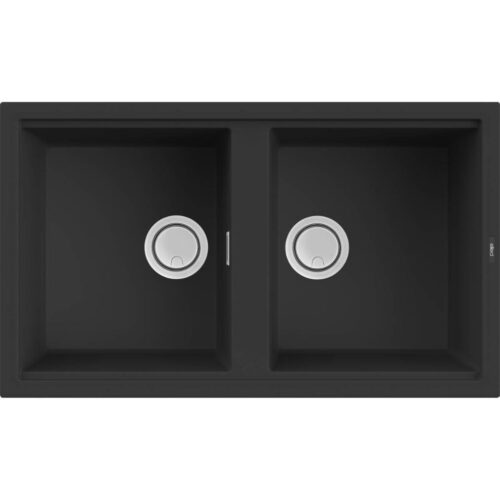 Elleci Best 450 G40 Nero mosogatótálca (LGB45040)Munkalapra szerelhető
