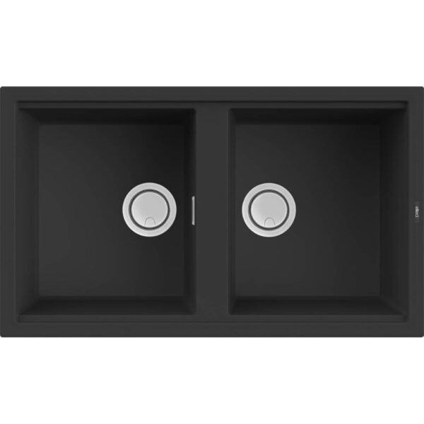 Elleci Best 450 G40 Nero mosogatótálca (LGB45040)Munkalapra szerelhető