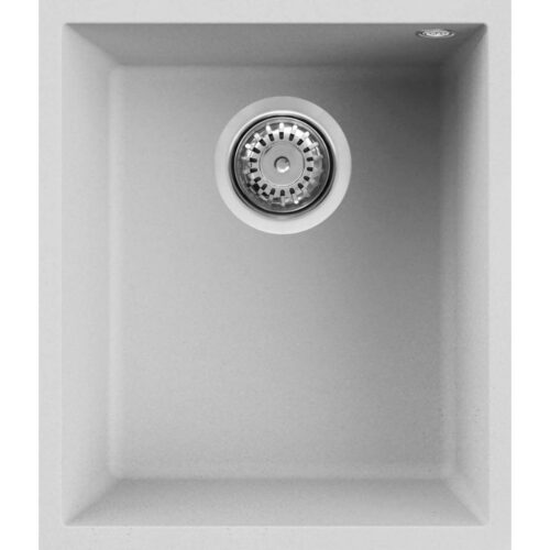 Elleci Quadra 100 G68 Bianco Gránit mosogatótálca