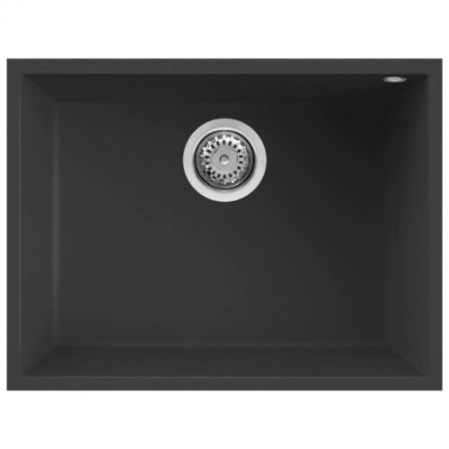 Elleci Quadra 110 G59 Antracite Gránit mosogatótálca
