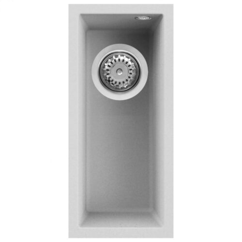 Elleci Quadra 50 G68 Bianco Gránit mosogatótálca