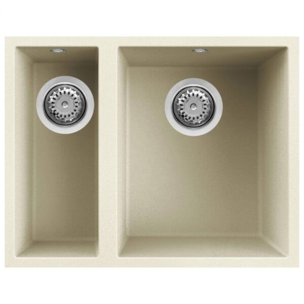 Elleci Quadra 150 G62 Bianco Antico Gránit mosogatótálca