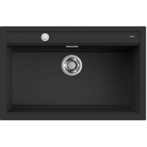Elleci Best 130 Workstation AUTOMATA G40 Nero Gránit mosogatótálca (LGB13040AUT)Munkalapra szerelhető