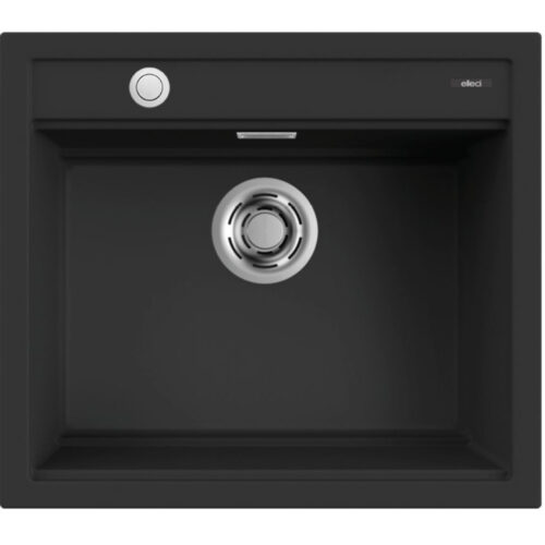 Elleci Best 105 Workstation AUTOMATA G40 Nero Gránit mosogatótálca (LGB10540AUT)Munkalapra szerelhető