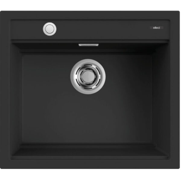 Elleci Best 105 Workstation AUTOMATA G40 Nero Gránit mosogatótálca (LGB10540AUT)Munkalapra szerelhető