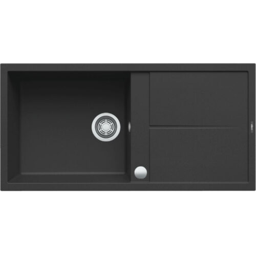 Elleci Best 480 AUTOMATA G40 Nero Gránit mosogatótálca (LGB48040AUT)Munkalapra szerelhető