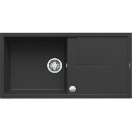 Elleci Unico 480 AUTOMATA G40 Nero Gránit mosogatótálca (LGU48040AUT)Munkalapra szerelhető