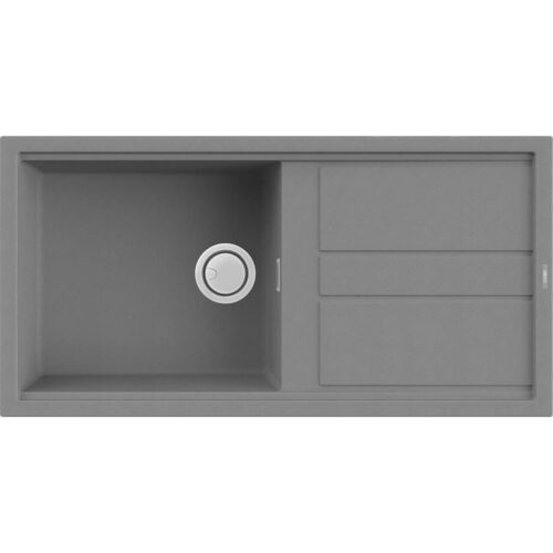 Elleci Best 480 M73 Titanium Gránit mosogatótálca (LMB48073) Munkalapra szerelhető