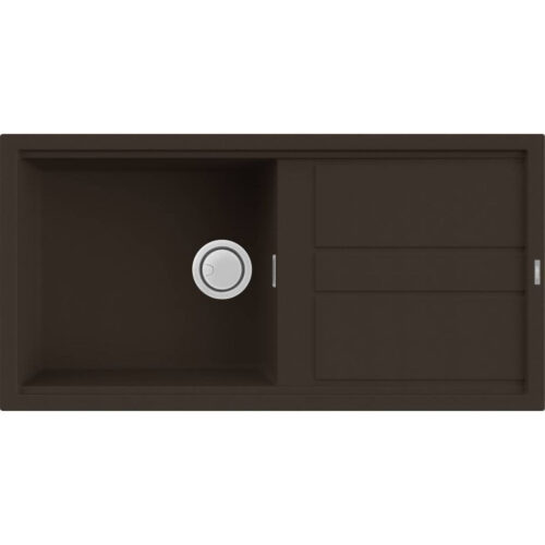 Elleci Best 480 M78 Espresso Gránit mosogatótálca (LMB48078) Munkalapra szerelhető