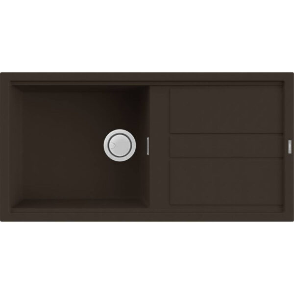 Elleci Best 480 M78 Espresso Gránit mosogatótálca (LMB48078) Munkalapra szerelhető