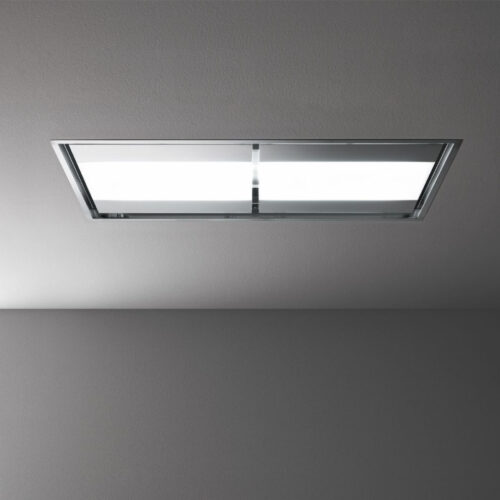 Falmec NUVOLA 90 LED Inox motor nélkül Mennyezetbe építhető páraelszívó LED világítás 1 db motor