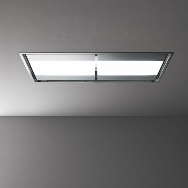 Falmec NUVOLA 90 LED Inox motor nélkül Mennyezetbe építhető páraelszívó LED világítás 1 db motor
