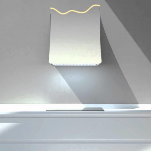 Elica NUAGE DRYWALL/F/75 Fali Páraelszívó LED világítás 1 db motor