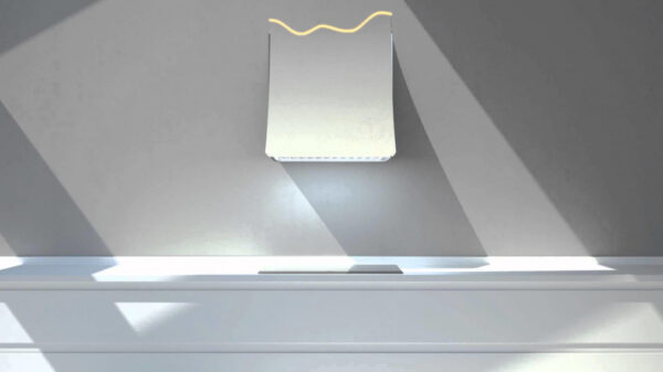 Elica NUAGE DRYWALL/F/75 Fali Páraelszívó LED világítás 1 db motor