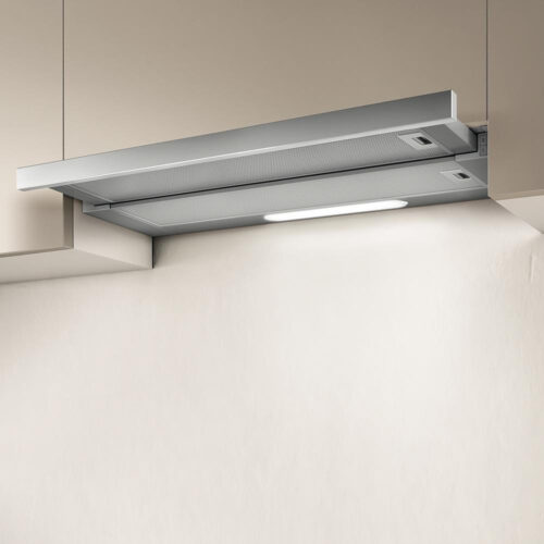 Elica ELITE 14 LUX GRIX/A/60 Beépíthető Kihúzható páraelszívó Halogén világítás 1 db motor