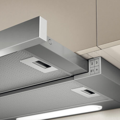 Elica ELITE 26 IX/A/90 beépíthető inox Beépíthető Kihúzható páraelszívó Halogén világítás 1 db motor