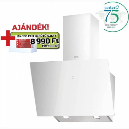 Cata Lena 600 XGWH fehér Fali páraelszívó LED világítás 1 db motor