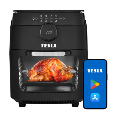 Tesla AirCook&Grill QG800 WiFi Meleglevegős sütő